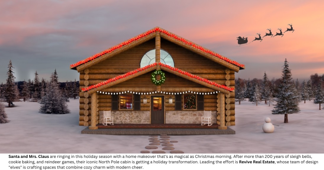 Santa North Pole Home - Exterior - Revive